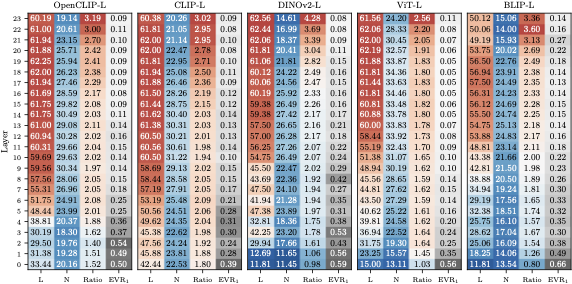 Intrinsic dimensionality analysis